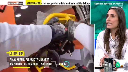 Maroto, sobre la muerte de periodistas y paramédicos en Líbano: "El mensaje es también de desplazamiento" Maroto, sobre la muerte de periodistas y paramédicos en Líbano: "El mensaje es también de desplazamiento"