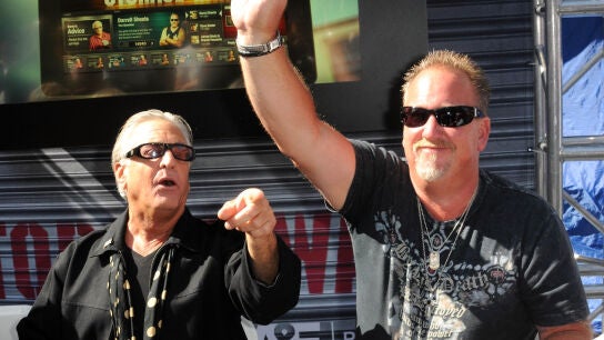 El actor Darrell Sheets, durante una gira del programa '&iquest;Qui&eacute;n da m&aacute;s?' en 2012