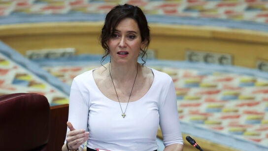 Isabel D&iacute;az Ayuso, en la Asamblea