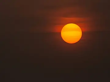 Imagen de un atardecer Imagen de un atardecer