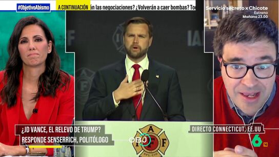 Roger Senserrich explica las posibilidades de Vance de ser presidente: "La vicepresidencia es un cargo un poco envenenado"