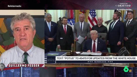 Fesser afirma que a "Trump le aburre la guerra" de Ir&aacute;n: "Ahora a lo que est&aacute; jugando es hacerse millonario en la bolsa"