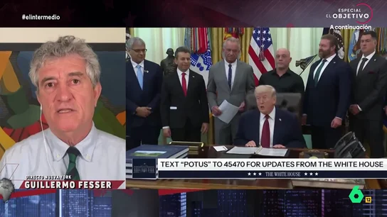 Fesser afirma que a "Trump le aburre la guerra" de Irán: "Ahora a lo que está jugando es hacerse millonario en la bolsa" Fesser afirma que a "Trump le aburre la guerra" de Irán: "Ahora a lo que está jugando es hacerse millonario en la bolsa"