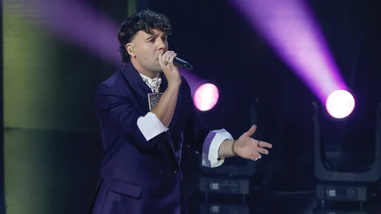 El cantante Quevedo, durante una actuación en Madrid El cantante Quevedo, durante una actuación en Madrid