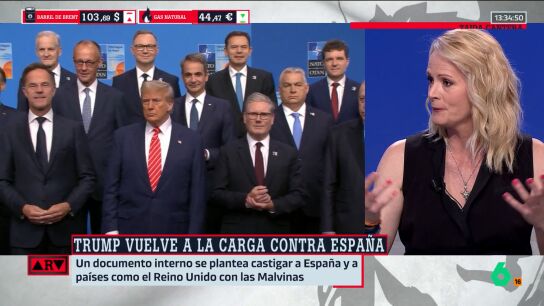 Zaida Cantera: "Mi nivel de preocupaci&oacute;n por que Trump dinamite la OTAN es un 9: ya la ha fragmentado"