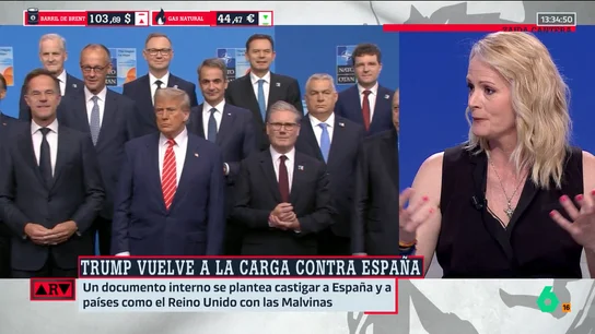 Zaida Cantera: "Mi nivel de preocupación por que Trump dinamite la OTAN es un 9: ya la ha fragmentado" Zaida Cantera: "Mi nivel de preocupación por que Trump dinamite la OTAN es un 9: ya la ha fragmentado"