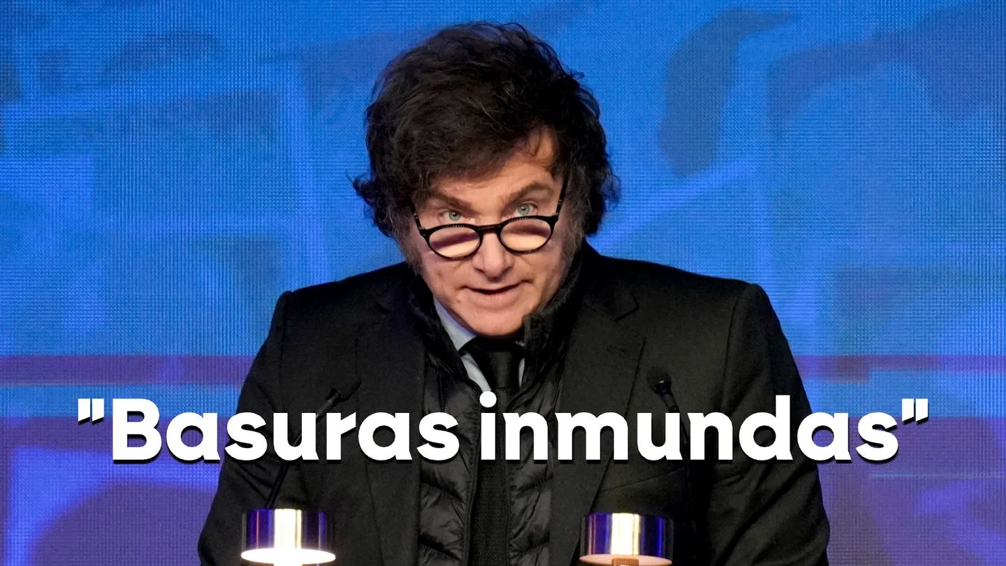 Milei contra los periodistas. Milei contra los periodistas.