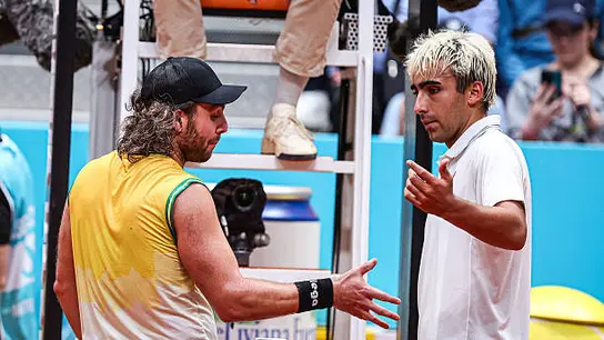 Cabreo monumental de un tenista en el Mutua Madrid Open: se encara con la grada y amaga con no jugar Cabreo monumental de un tenista en el Mutua Madrid Open: se encara con la grada y amaga con no jugar