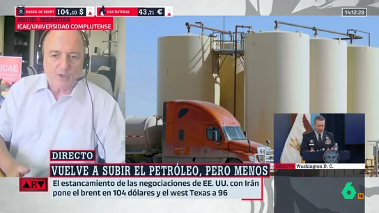 Miguel Sebastián analiza el panorama del petróleo: "No solo el Gobierno, también la UE debe aclarar su mensaje" Miguel Sebastián analiza el panorama del petróleo: "No solo el Gobierno, también la UE debe aclarar su mensaje"