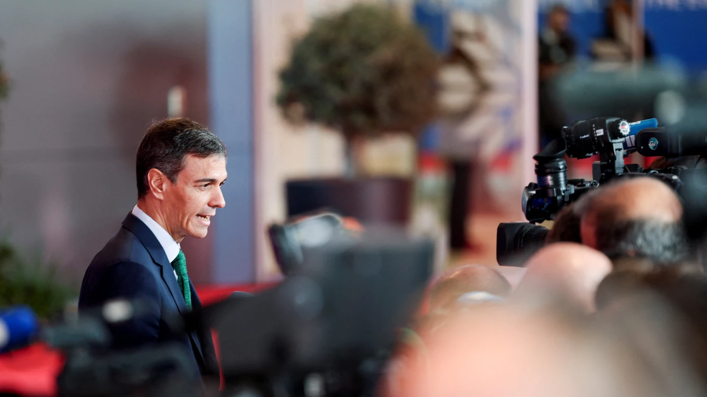 El presidente del Gobierno, Pedro Sánchez, a su llegada a la cumbre de líderes europeos en Chipre El presidente del Gobierno, Pedro Sánchez, a su llegada a la cumbre de líderes europeos en Chipre