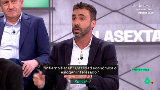 Alberto Sotillos: "Cuando alguien te dice que hay que quitar los impuestos, a la gente hay que decirle que son 20.000 euros por familia"