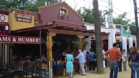 Caseta en la Feria de Jerez Caseta en la Feria de Jerez