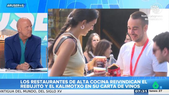  Alfonso Ar&uacute;s reacciona a la nueva tendencia gourmet de servir rebujito y 'kalimotxo' en alta cocina