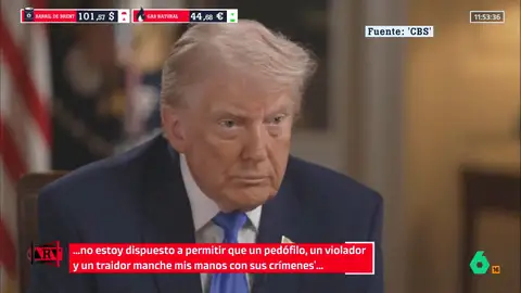 Trump arremete contra una periodista al escuchar el manifiesto del atacante: "No soy un violador ni un pedófilo. Eres una vergüenza" Trump arremete contra una periodista al escuchar el manifiesto del atacante: "No soy un violador ni un pedófilo. Eres una vergüenza"