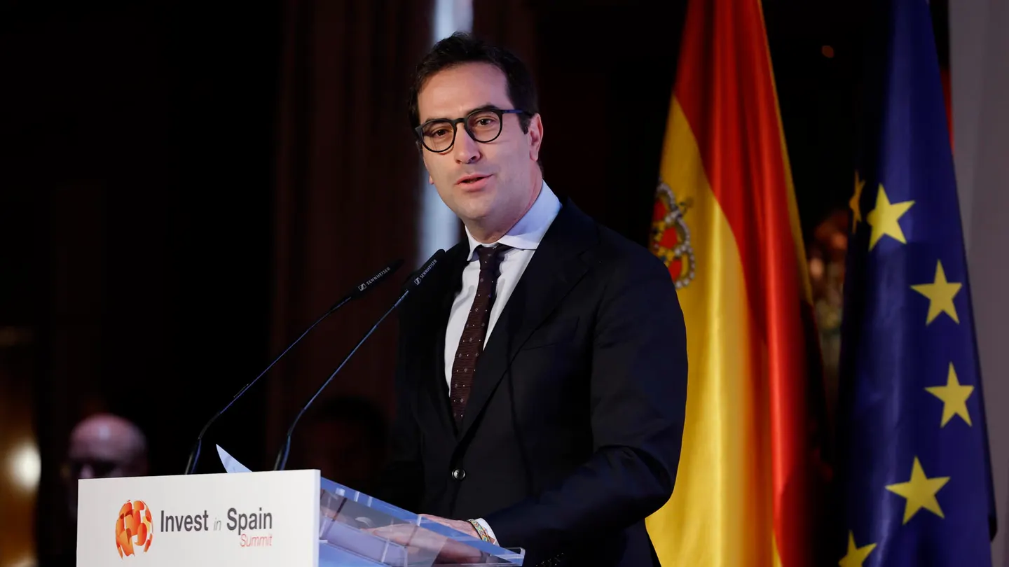 Imagen de archivo del ministro Carlos Cuerpo. Imagen de archivo del ministro Carlos Cuerpo.