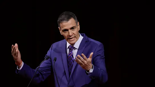 El presidente del gobierno de España Pedro Sánchez durante su intervención en 'Bloomberg CityLab 2026' El presidente del gobierno de España Pedro Sánchez durante su intervención en 'Bloomberg CityLab 2026'