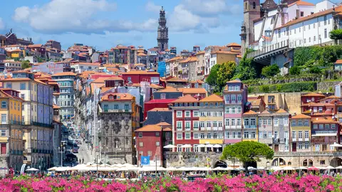 Una de las estampas más conocidas de Oporto Una de las estampas más conocidas de Oporto