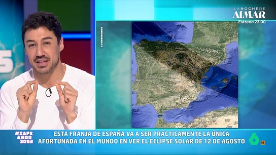 ¡Acontecimiento histórico! Francisco Cacho da todos los detalles sobre el eclipse solar total de agosto El meteorólogo de laSexta explica que, aunque queden tres meses para que se produzca, este miércoles y jueves podremos hacer un simulacro para comprobar si lo podremos ver gracias a los llamados días espejo.