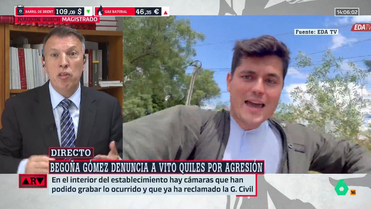 Begoña Gómez denuncia a Vito Quiles por agresión: el agitador ultra la habría impedido salir de un restaurante