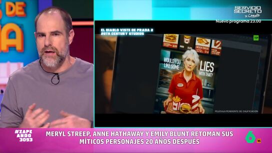 Alberto Rey no tiene piedad con 'El diablo viste de Prada 2', la secuela de la m&iacute;tica pel&iacute;cula donde, seg&uacute;n el experto en cine, solo se libra Meryl Streep. Puedes ver su dura cr&iacute;tica en este v&iacute;deo.