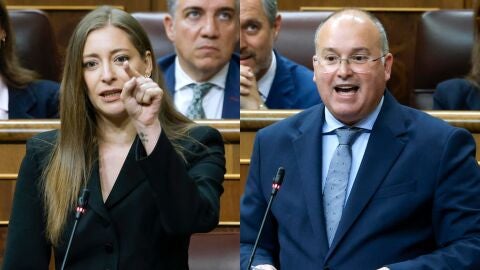 Ester Mu&ntilde;oz y Miguel Tellado