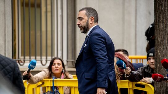 Aldama a su llegada al Tribunal Supremo