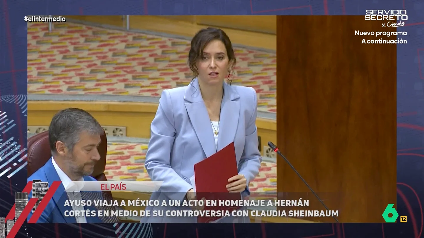 Wyoming, sobre el viaje de Ayuso a México: "Si el Gobierno hace un homenaje a las víctimas del Titanic, ella se lo hace al iceberg" Wyoming, sobre el viaje de Ayuso a México: "Si el Gobierno hace un homenaje a las víctimas del Titanic, ella se lo hace al iceberg"
