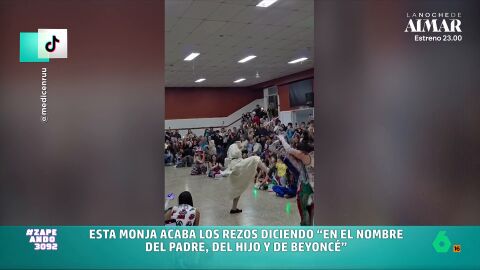Olv&iacute;date de las monjas que rezan o cocinan dulces para luego venderlos. En este v&iacute;deo, una religiosa te va a mostrar lo que es capaz de hacer una religiosa con m&uacute;sica de Beyonc&eacute; y grandes cantidades de 'flow'.