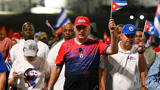 El presidente de Cuba, Miguel Diaz-Canel