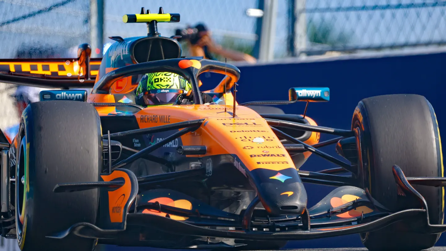 Lando Norris en el GP de Miami Lando Norris en el GP de Miami