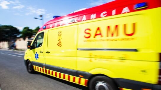 Ambulancia del Servicio de Ayuda M&eacute;dica Urgente (SAMU), en una imagen de archivo.