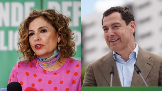 María Jesús Montero y Juanma Moreno María Jesús Montero y Juanma Moreno