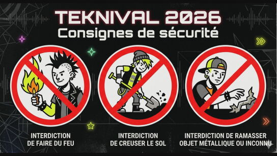 Consejos para la 'rave' ilegal en Francia