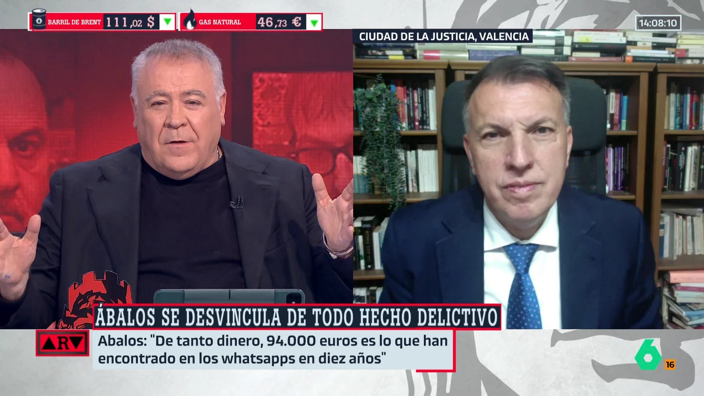 Joaquim Bosch analiza la declaración de José Luis Ábalos: "Desde una visión de conjunto, los hechos no se explican sin su conformidad" Joaquim Bosch analiza la declaración de José Luis Ábalos: "Desde una visión de conjunto, los hechos no se explican sin su conformidad"