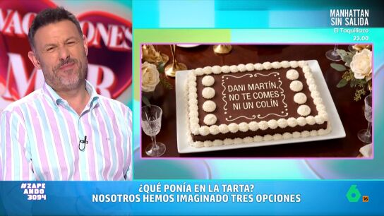 La pareja ha disfrutado de unos d&iacute;as de descanso en Cerde&ntilde;a. Entre otras cosas, han comido en un restaurante de Cagliari, la capital de la isla, donde les han regalado una tarta que les ha hecho mucha gracia. 