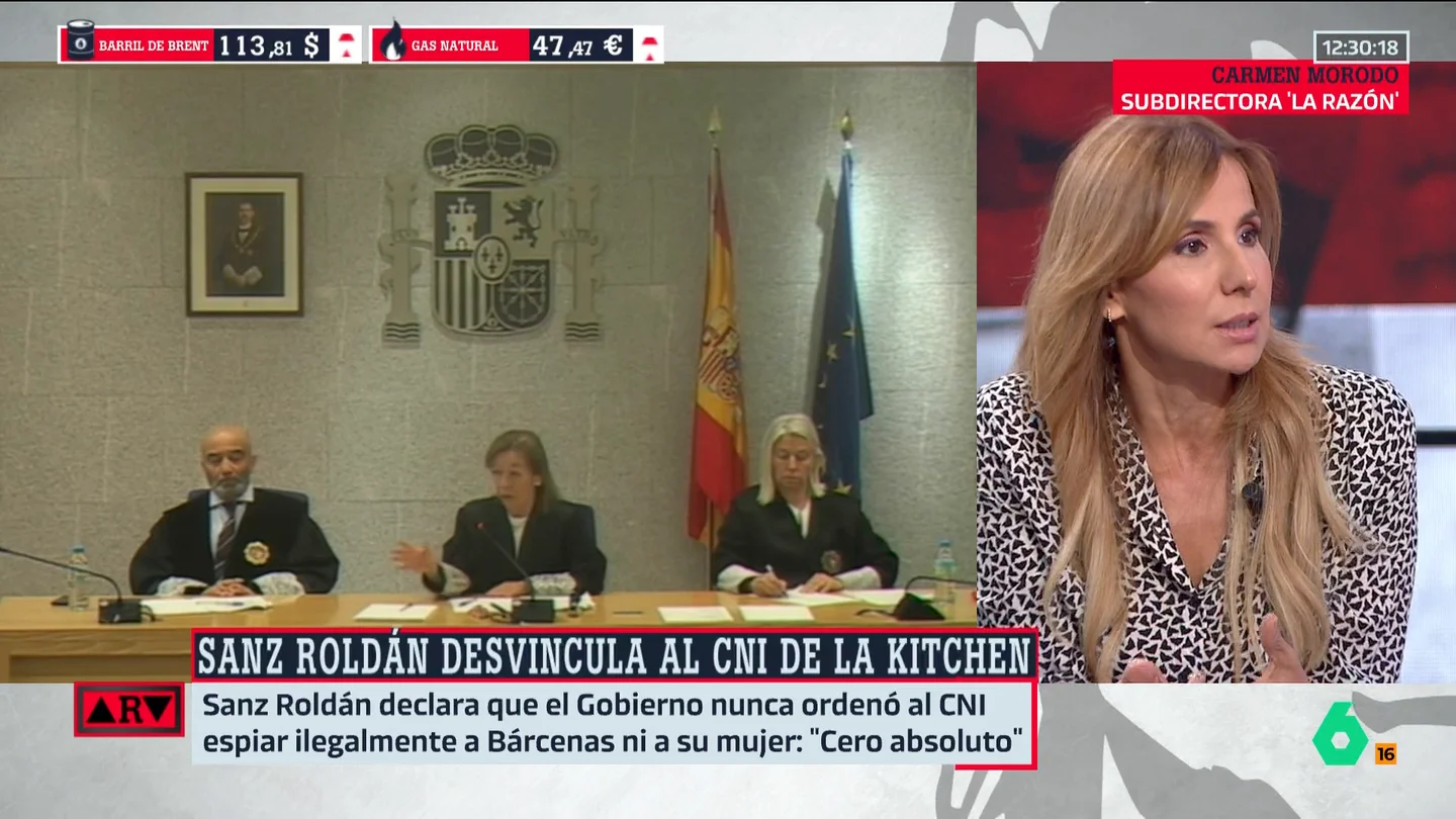 Carlos Cué analiza la desvinculación del CNI de Sanz Roldán en el caso Kitchen: "Que la operación existió y que lo sabía todo el mundo no es discutible" Carlos Cué analiza la desvinculación del CNI de Sanz Roldán en el caso Kitchen: "Que la operación existió y que lo sabía todo el mundo no es discutible"
