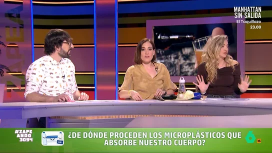 Del táper recalentado a la cerveza: Boticaria García explica cómo se meten los microplásticos en nuestro organismo Mientras asociaciones de expertos piden que se eliminen los envases de plásticos por sus efectos nocivos para nuestra salud, Boticaria García explica cómo la exposición a los microplásticos no solo es a través de la comida, sin "ambiental y cotidiana".