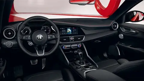 Interior del Alfa Romeo Giulia Interior del Alfa Romeo Giulia