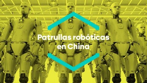 Patrullas futuristas en China: robots humanoides se unen a los polic&iacute;as para combatir fraudes