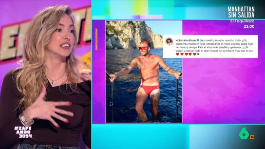 David Beckham ha cumplido 51 a&ntilde;os recientemente y su mujer ha decidido felicitarle a trav&eacute;s de redes sociales compartiendo una fotograf&iacute;a en la que el futbolista lleva un ba&ntilde;ador de slip. 
