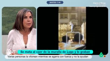 Bea de Vicente explica el 'efecto del espectador' a ra&iacute;z de la muerte de una mujer en la Muralla de Lugo a la que nadie ayud&oacute;