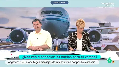 Iñaki López, irónico ante la crisis de queroseno en las aerolíneas: "Igual hacemos todos el Camino de Santiago" Ante la preocupación creciente por la escasez de queroseno para los aviones a causa de la guerra de Irán, Iñaki López tira de ironía y plantea un plan B para las vacaciones que implica mucho menos gasto de combustible.