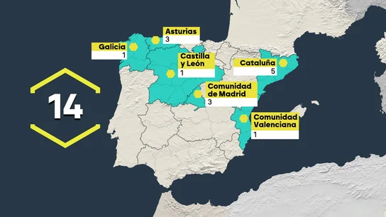 De dónde son los 14 pasajeros españoles en el crucero del hantavirus De dónde son los 14 pasajeros españoles en el crucero del hantavirus