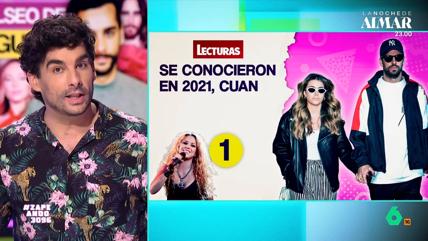 Juan Sanguino activa el 'contador de Shakiras' en un reportaje sobre Gerard Piqué y Clara Chía La pareja ha disfrutado de una escapada romántica para celebrar su cuarto aniversario, pero, para la revista 'Lecturas', la verdadera protagonista de este es Shakira debido al número de veces que la nombran en el texto.
