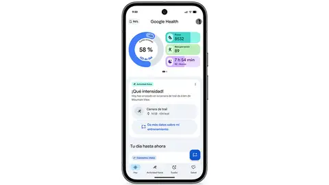 La nueva app de Google Health La nueva app de Google Health