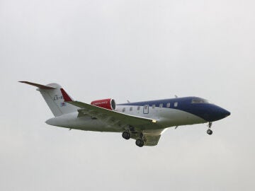 Avi&oacute;n medicalizado transportando a pacientes con hantavirus