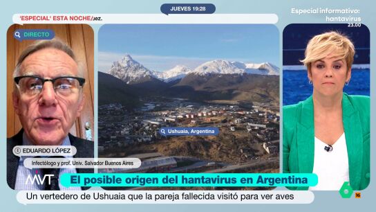 El cient&iacute;fico indica que, en Argentina, el hantavirus solo se transmite a trav&eacute;s de unos roedores silvestres llamados ratones de cola larga que son asintom&aacute;ticos, pero tienen el virus en su sangre y lo eliminan a trav&eacute;s de las heces o la orina. 