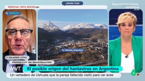El cient&iacute;fico indica que, en Argentina, el hantavirus solo se transmite a trav&eacute;s de unos roedores silvestres llamados ratones de cola larga que son asintom&aacute;ticos, pero tienen el virus en su sangre y lo eliminan a trav&eacute;s de las heces o la orina. 