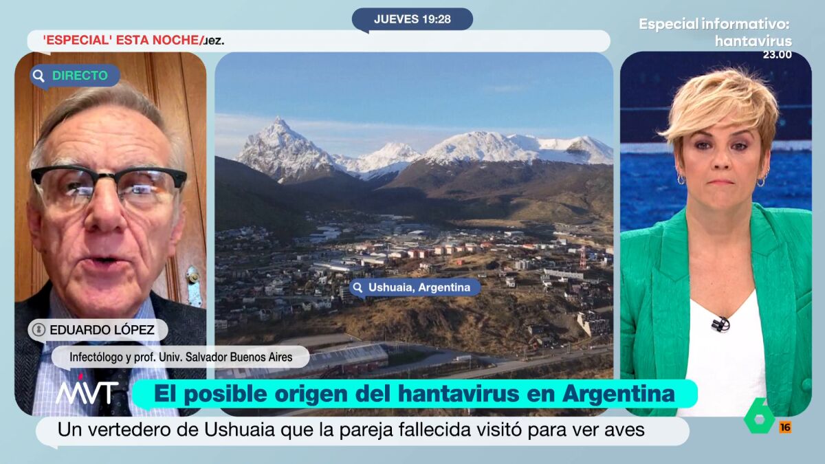 El infectólogo Eduardo López señala que un barco 