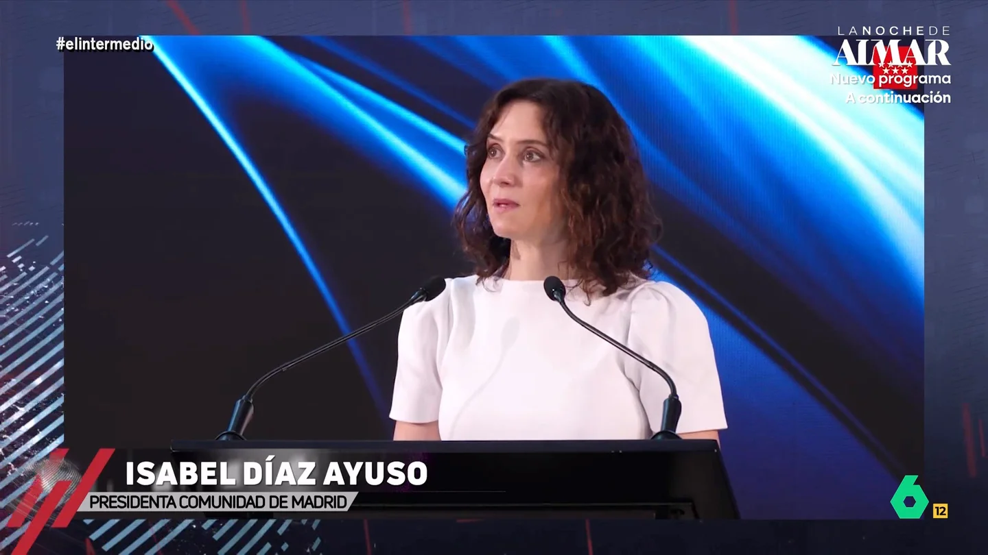 Wyoming responde a Ayuso: "La democracia se muere y por eso le ha dado 30 millones a Quirón, para revivirla" Wyoming responde a Ayuso: "La democracia se muere y por eso le ha dado 30 millones a Quirón, para revivirla"